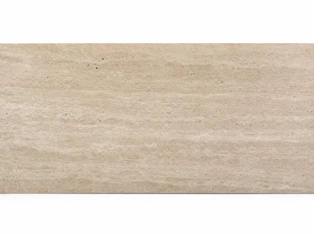 Travertino Puebla — Veta — Pulido mate — 1 cm — 120x60 — Placa