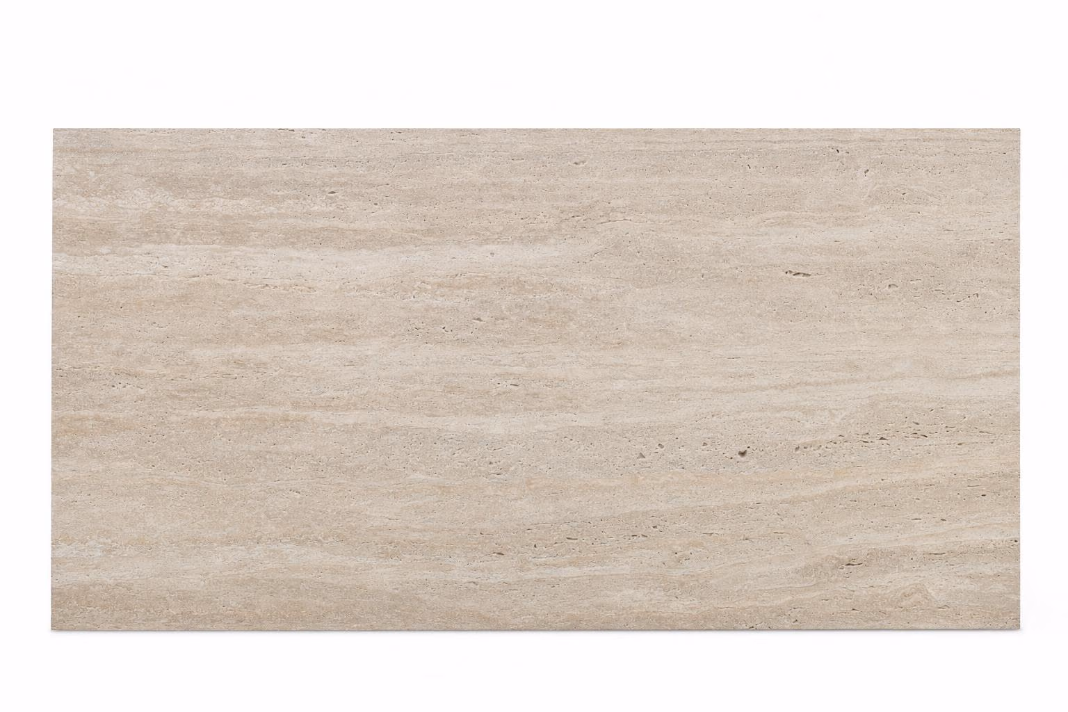 Travertino Puebla — Veta — Cepillado — 1 cm — 120x60 — Placa