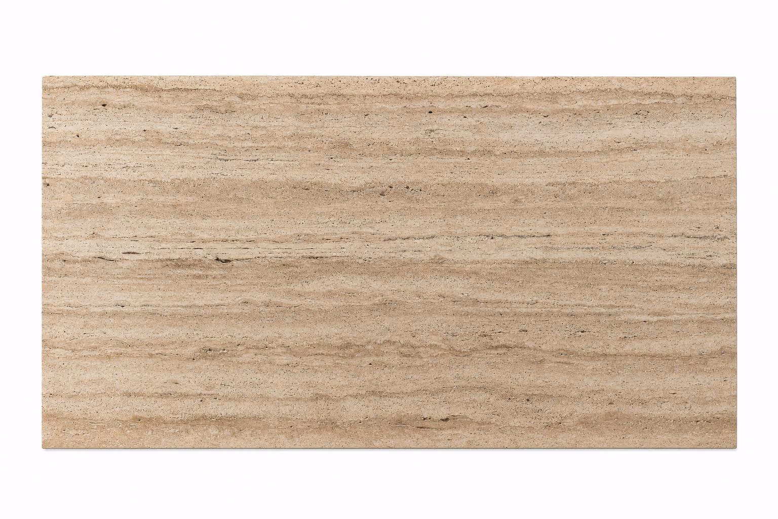 Travertino Veracruz — Fiorito — Pulido mate — 1 cm — 120x60 — Placa