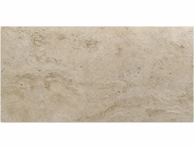 Travertino Veracruz — Fiorito — Pulido brillado — 1 cm — 120x60 — Placa