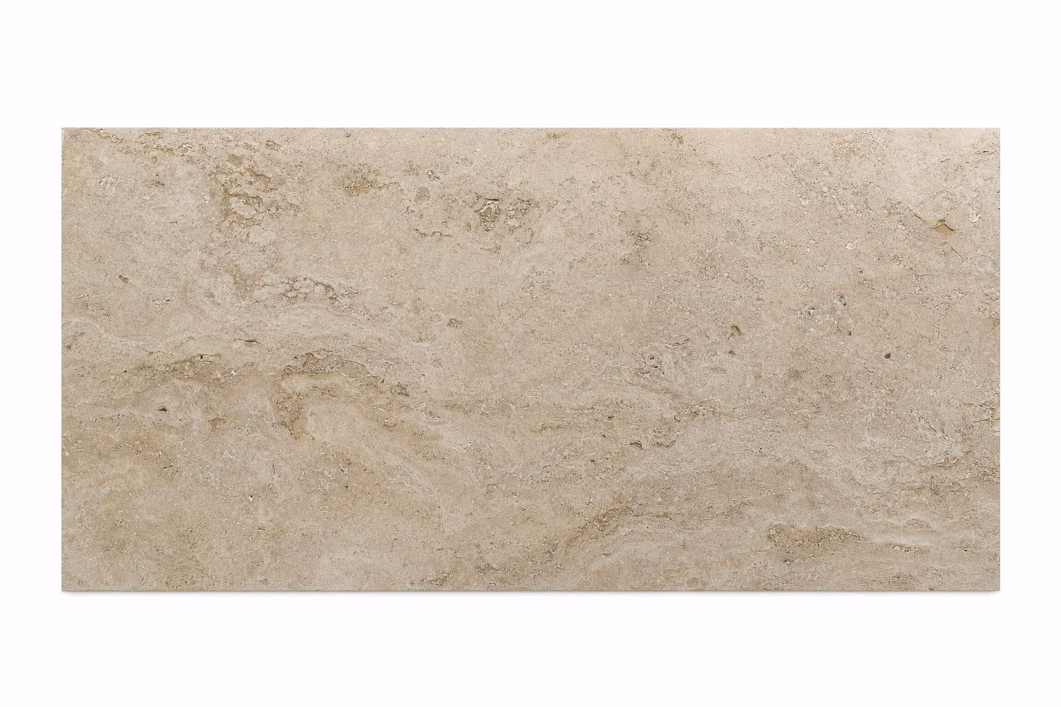 Travertino Veracruz — Fiorito — Pulido brillado — 1 cm — 120x60 — Placa