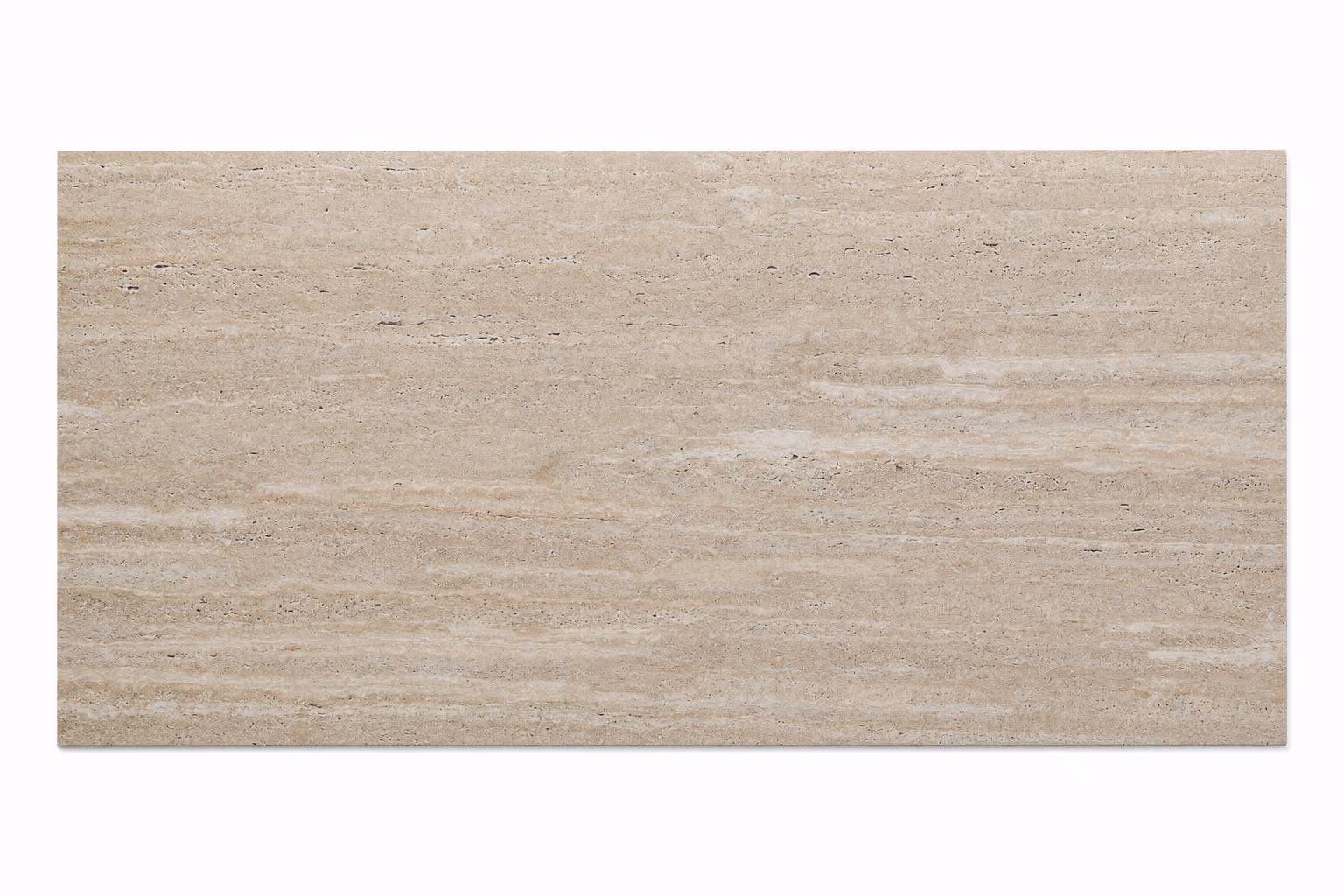 Travertino Veracruz — Veta — Cepillado — 1 cm — 120x60 — Placa