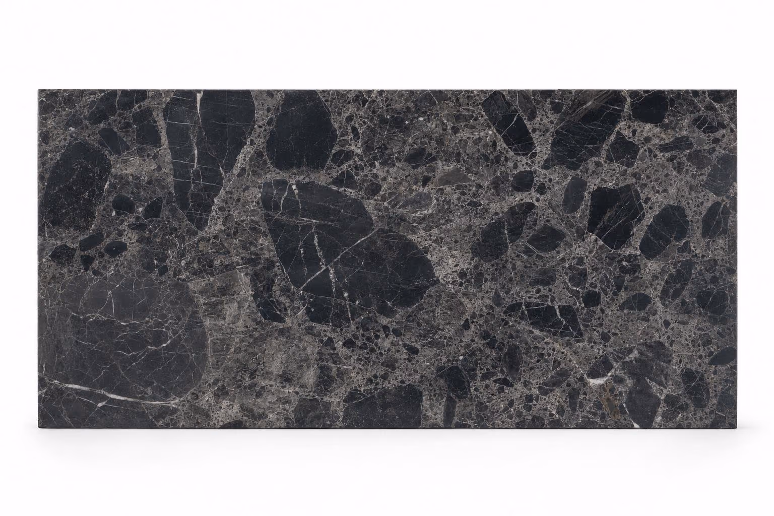 Negro Querétaro — Fiorito — Pulido brillado — 1 cm — 120x60 — Placa