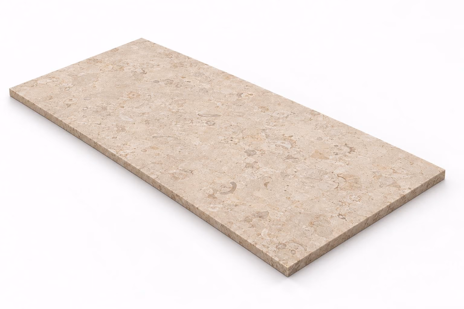Crema Córdoba — Fiorito — Cepillado — 1 cm — 120x60 — Placa