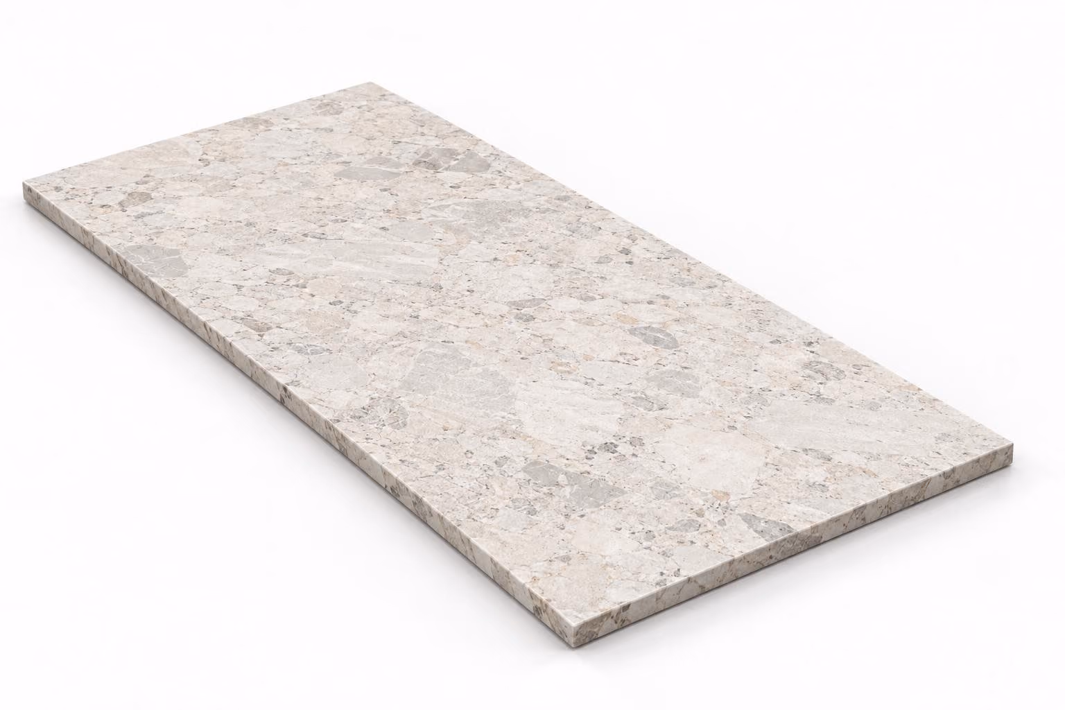 Blanco vego — Fiorito — Cepillado — 1 cm — 120x60 — Placa