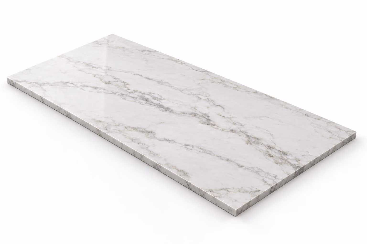 Blanco vego — Veta — Pulido mate — 1 cm — 120x60 — Placa
