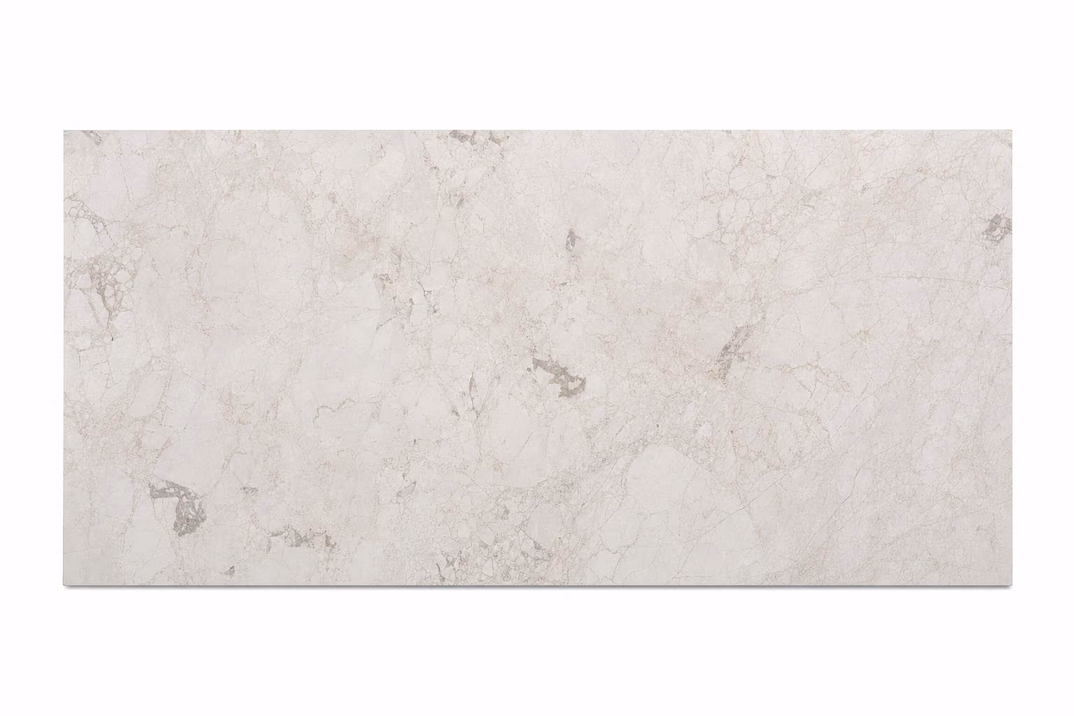 Blanco veneziano — Fiorito — Pulido mate — 1 cm — 120x60 — Placa
