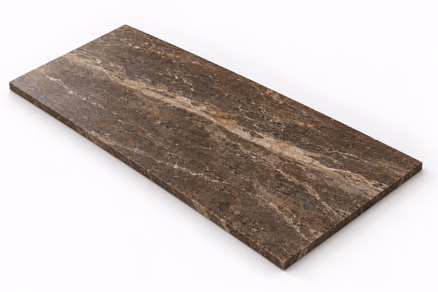 Café tabaco — Veta — Cepillado — 1 cm — 120x60 — Placa