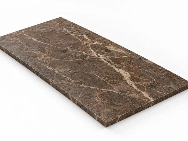 Café tabaco — Veta — Martelinado — 1 cm — 120x60 — Placa