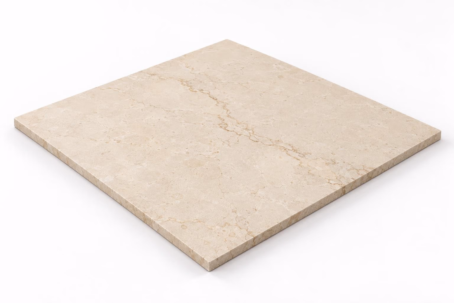 Crema nacional — Veta — Century (al trapo) — 1 cm — 60x60 — Placa