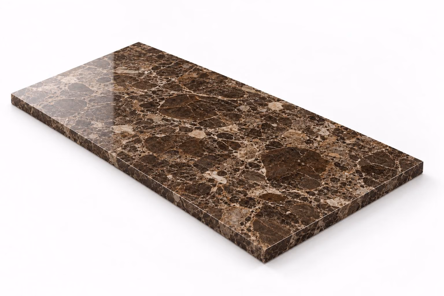 Café tabaco — Fiorito — Pulido/brillado — 2 cm — 120x60 — Placa