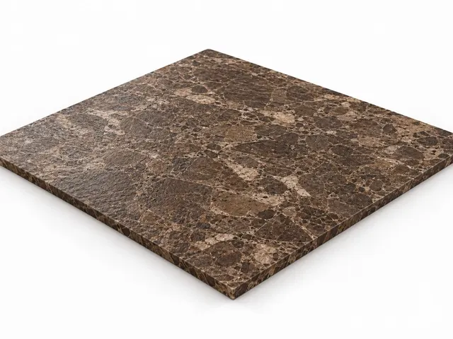 Café tabaco — Fiorito — Martelinado — 1 cm — 60x60 — Placa