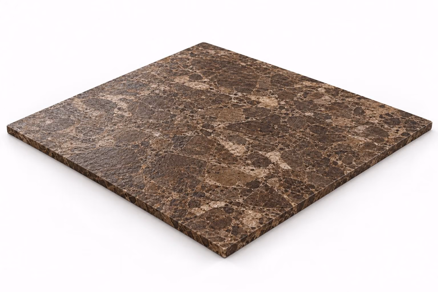 Café tabaco — Fiorito — Martelinado — 1 cm — 60x60 — Placa