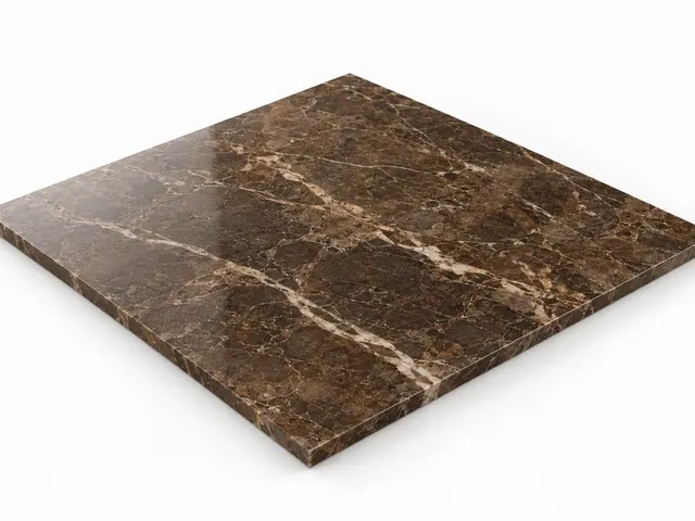 Café tabaco — Veta — Pulido/mate — 1 cm — 60x60 — Placa