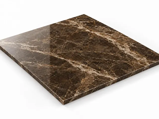 Café tabaco — Veta — Pulido/brillado — 1 cm — 60x60 — Placa