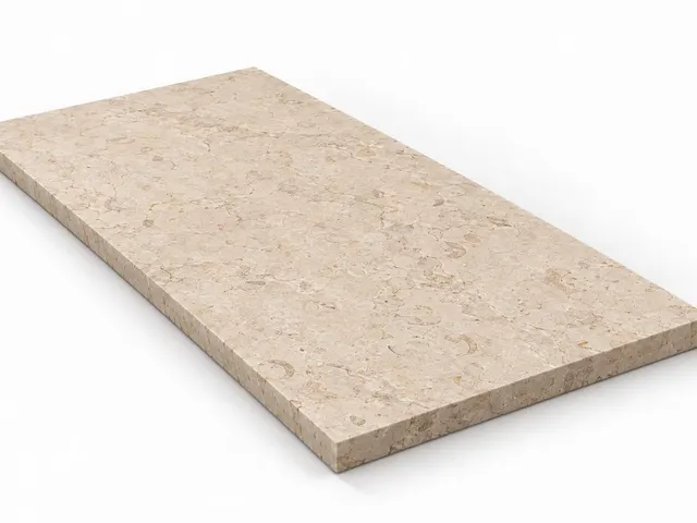 Crema Córdoba — Fiorito — Cepillado — 2 cm — 120x60 — Placa