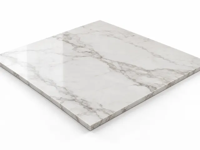 Blanco vego — Veta — Pulido/brillado — 1 cm — 60x60 — Placa